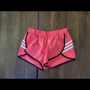 Adidas Women's orange Athletic Shorts